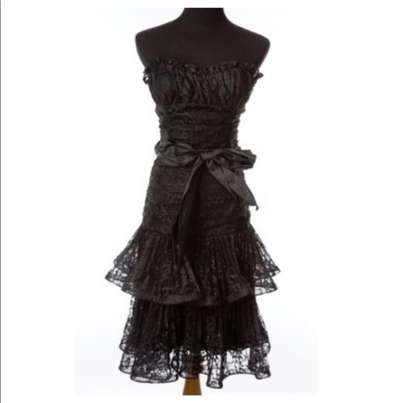 Betsey Johnson Dresses & Skirts - Betsey Johnson Black Lace Dress